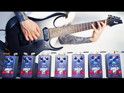 Metal riffs with 7 DISTORTION pedals sound INSANE