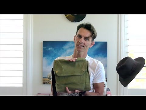 Indiana Jones Mark VII Gas Mask Bag