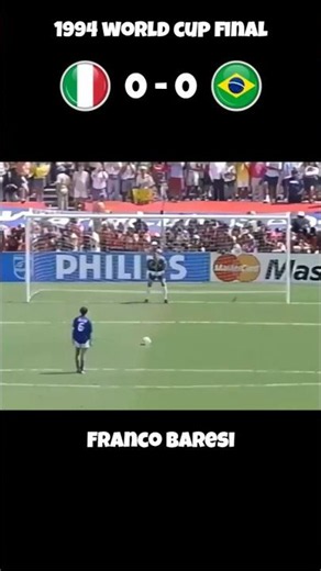 🔥 Brazil vs Italy | Epic Penalty Shootout | FIFA World Cup Final 1994 🏆 #worldcup #football