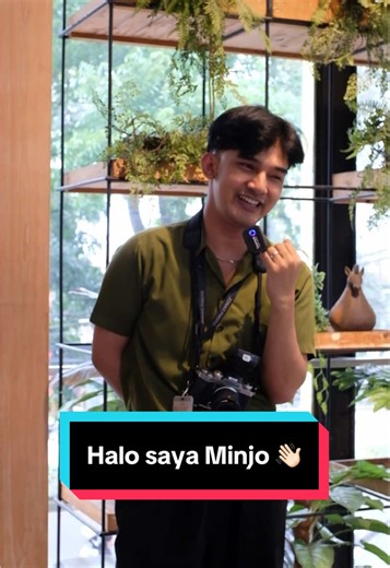 Halo kalau saya Minjo 👋🏻 saya siap sambut Jonas Friends di studio 🤩 #EGC #jonasphoto #marketing #justcontent #relateable