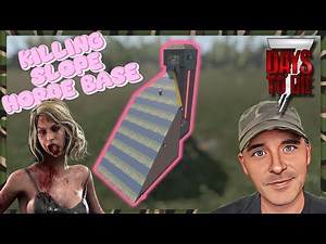 THE KILLING SLOPE HORDE BASE ~ 7 Days To Die ~ Legacy Tour Of The Old Bases Before 2.0