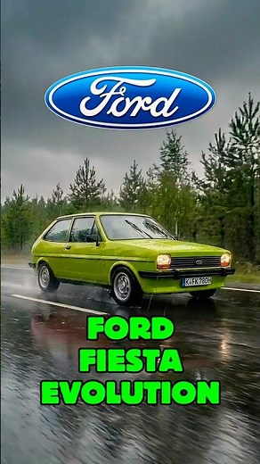 Ford Fiesta Evolution (1976 → 2025) | Then vs Now