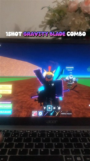 The Gravity Blade Combo EVERYONE FEARS… ||Blox fruits
