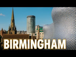 The city of Birmingham. Major attractions