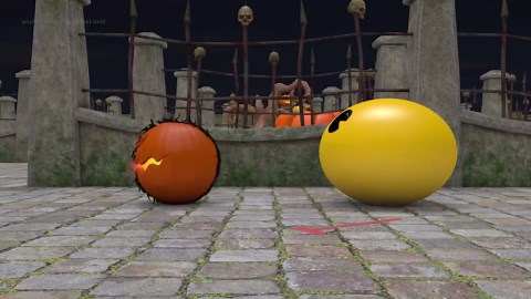 Pacman vs Halloween Monsters - Death Animations