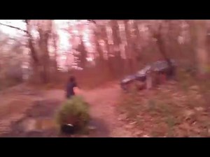 WILLIAM THROWS THE CHRISTMAS TREE IN THE WOODS!!!