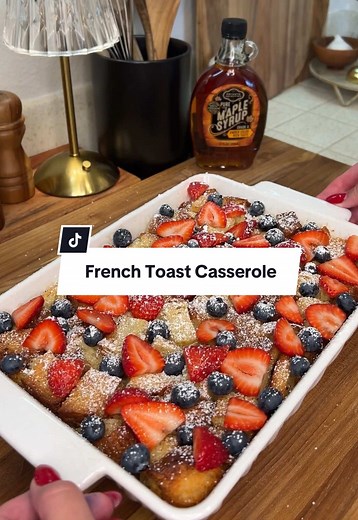 French Toast Casserole: A Holiday Breakfast Delight
