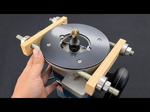 New Invention Handheld Router Square Jig Rounding Curved Wood 99% of Carpenters Miss