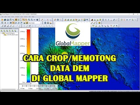 Tutorial on cropping/cutting DEM data in global mapper