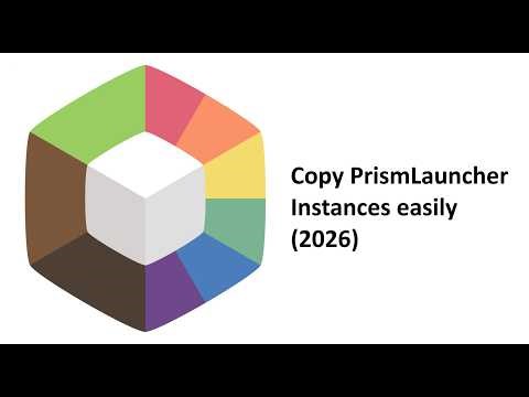 PrismLauncher Instance Copy Tutorial 2026 + Add Mods