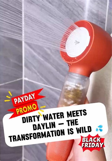 Today I’m testing the viral shower filter everyone’s been talking about on TikTok — and wow, my shower water needed this.#tiktokblackfriday#BathroomGoals #healthyskin #cleanwater #showerroutine