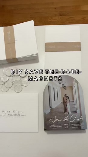 DIY Save the Date Magnets: Easy & Budget-Friendly