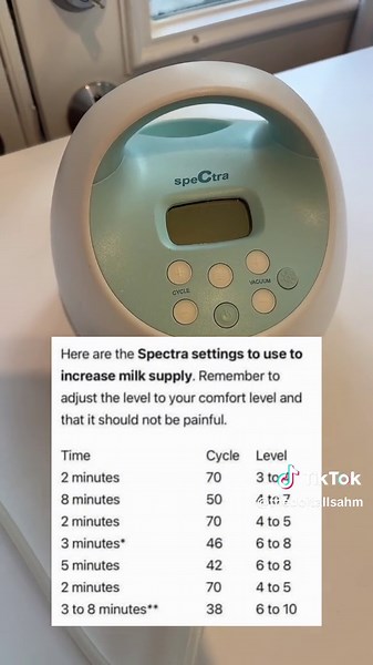 Hope this helps like it did for me! I found this online and there are lots of others out there geared towards what you need or are wanting! 💙 #spectrapump #spectras1 #spectras2 #pumpingmom #pumpingmoms #pumpingmama #exclusivelypumping #exclusivepumper #pumpingtips #pumpsettings #pumpingsession #postpartum #newmom #breastmilkstorage #fedisbest #motherhood #newmomtips #breastmilk #moms #momsoftiktok #exclusivepumpingmama #pumpingjourney #spectrapumps #momtipsandtricks #momtips