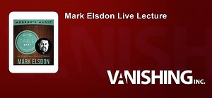 Mark Elsdon Live Lecture