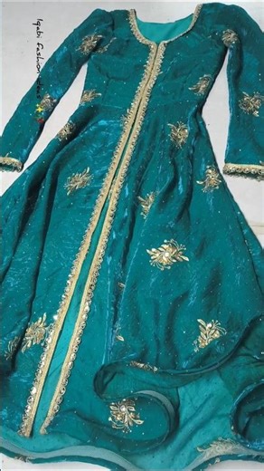 instagram most viral front open frock design cutting and stitching ✨🥀#newfashion #trending #viral