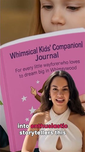 Whimsical Kids' Companion Journal #animatedstory #cartoon #animation
