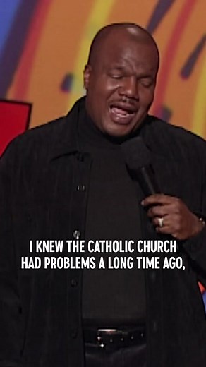 #Earthquake can pinpoint exactly when he broke with the Catholic Church. #standup #standupcomedy #church