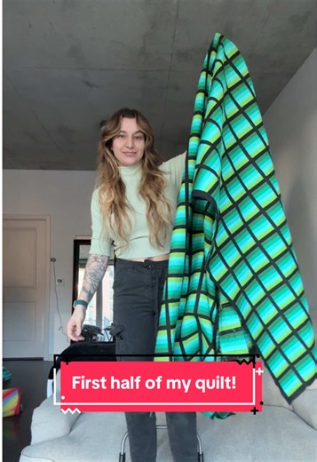 Creating My First Handmade Quilt Process