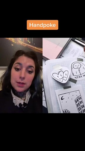 Creative Handpoke Tattoo Techniques and Flower Designs