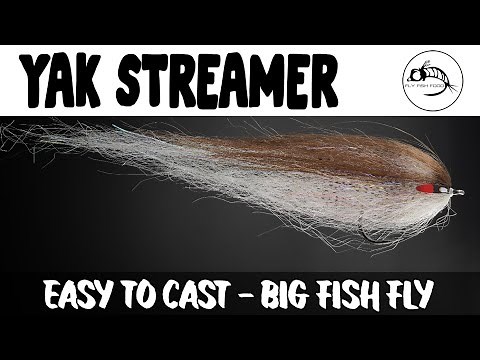 Fly Tying Tutorial: Yak Streamer - Big PREDATOR Fly