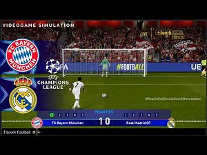 PENALTIES: Bayern Munich vs Real Madrid ⚽ UEFA Champions League 25-26 (Simulation)