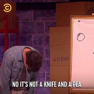 Larry Dean's baby drawing is going to haunt my dreams 😱 | Comedy Central UK