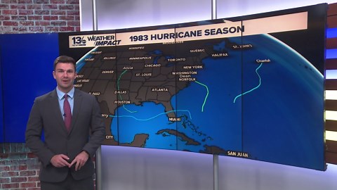 A 'quiet' hurricane season: Looking back at Hurricane Alicia and the 1983 Atlantic Hurricane Season