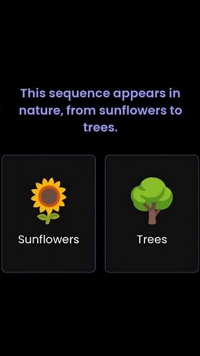 The Secret Math Code in Nature 🌻✨ | Fibonacci & Golden Ratio #shorts #youtubeshorts #maths