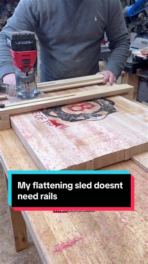 Efficient Flattening Sled for Your Workshop
