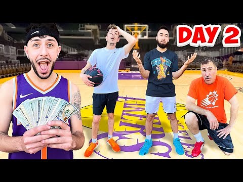 LAST TO LEAVE THE BASKETBALL COURT WINS $10,000