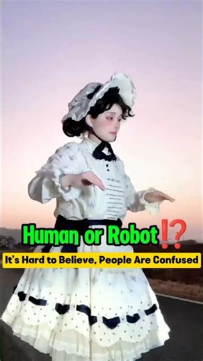 Human or Robot⁉️It's Hard to Believe, People Are Confused‼️#viralshorts #viralvideo #trendingvideo