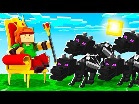 SOUKA DEVIENT LE ROI DES ENDER DRAGON SUR MINECRAFT !!