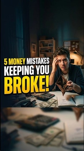 5 Budgeting Mistakes That Keep You Broke 💸 | Personal Finance Tips #Shorts