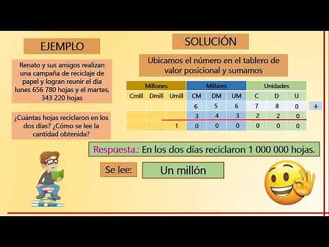 NÚMERO HASTA LA UNIDAD DE MILLÓN