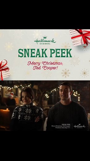 Hallmark & Christmas are life🎄🌟 on Instagram: "Sneak Peek of Merry Christmas, Ted Cooper! starring Kimberley Sustad and Robert Buckley. Premiering Saturday October 25th on Hallmark Channel. Next day on Hallmark+ 🎄🎅💫 @kimberleysustad @robertearlbuckley #MerryChristmasTedCooper #CountdownToChristmas 🎥 Hallmark Media"