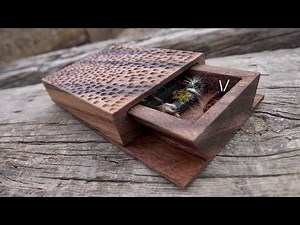 MAKING A SLIDING DOVETAIL FLY BOX | Cinematic Woodworking