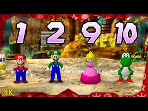 Mario Party for N64 ⁴ᴷ DK's Jungle Adventure (Mario gameplay)