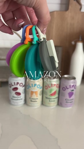 Silicone Soda Can Covers with Straw - Amazon Finds