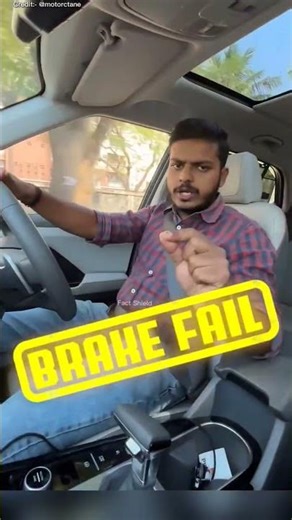 Automatic car breaks fail survival #shorts #survival