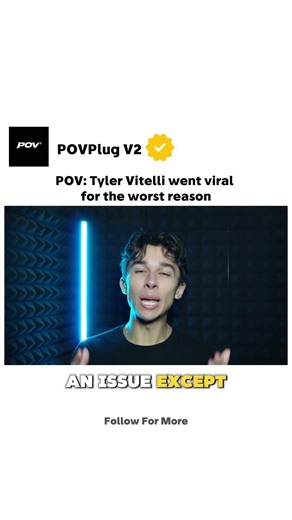 POV: Tyler Vitelli got caught lacking on camera #shorts #TylerVitelli #viral