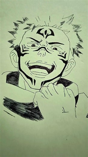 Draw sakuna sketch 💯👿