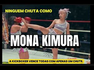 Mona Kimura: the real-life Chun-Li who is dominating Japanese kickboxing!