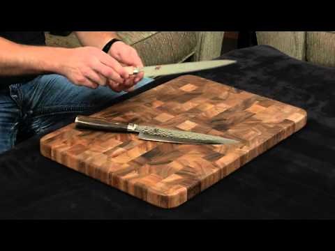 Miyabi Birchwood vs Shun Premier — Chef's Knife.