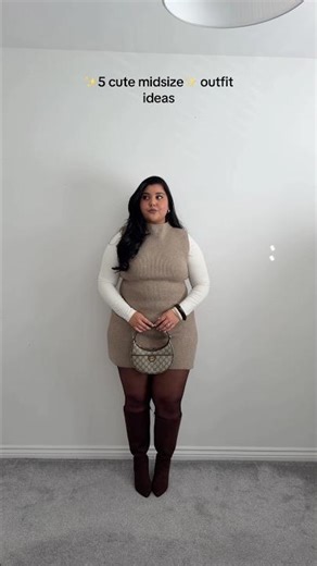 5 midsize outfits #midsizefashion #curvyfashion #outfitinspo #curvy #curvyoutfit #outfitinspiration