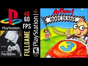 Arthur! Ready to Race {Ps1} 4K60fps UHD Longplay Walkthrough Playthrough full Movie Game