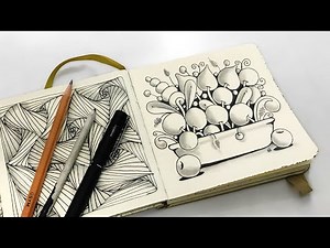 Creative and Cute Mini Zen Doodles | Easy Doodle Art for Beginners