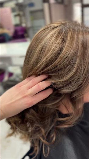 Before and after hair color #music #balayage