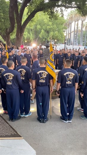 This morning CTC I-24 completed the traditional 5 mile run to the California State Capitol to honor the more than 1600 officers who have laid down their lives. #californiahighwaypatrol #academy #cadets #lawenforcement #chpacademy #highwaypatrol #cadetlife #alwayslearning #policeacademy #safetyservicesecurity | CHP - Academy