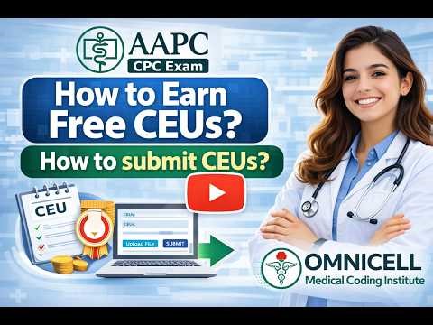 How to Earn Free CEUs, Enter CEUs, Submit CEUs.