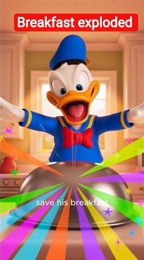 Donald Duck’s craziest breakfast ever
